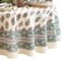 Threadmade Home Nomad Harvest Block Print Oval Tablecloth, Multicolor - 60"W x 84"L Oval